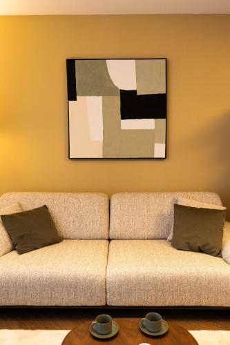 Posezení v ubytování Infinit Luxury Apartment
