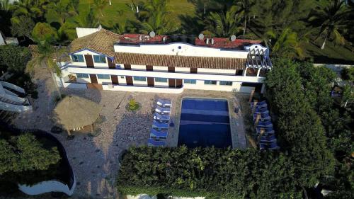 Letecký snímek ubytování Resort Misión del Mar
