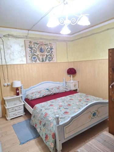 Ένα ή περισσότερα κρεβάτια σε δωμάτιο στο Alessandra's House Mountain