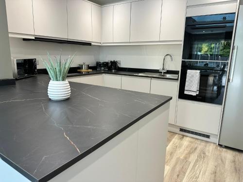 Køkken eller tekøkken på Abbey House