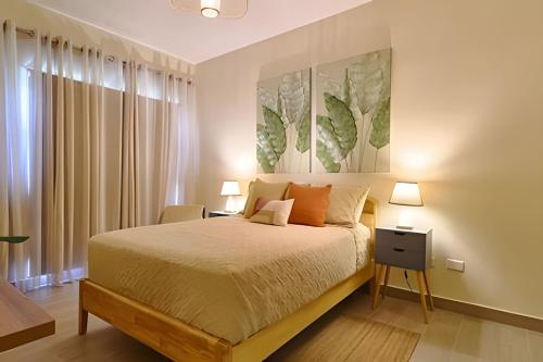 Postel nebo postele na pokoji v ubytování Sunset Light at Punta Cana , Vista Cana