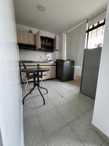 Η κουζίνα ή μικρή κουζίνα στο Apartamento Vital
