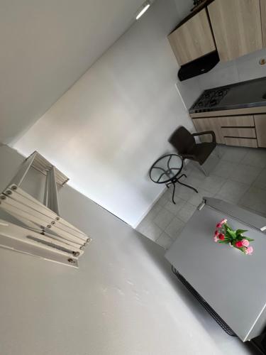 Η κουζίνα ή μικρή κουζίνα στο Apartamento Vital