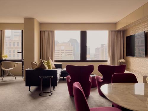 Un lugar para sentarse en Sofitel Brisbane Central
