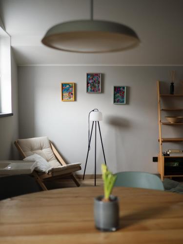 Posezení v ubytování Apartmány Staroměstská romance