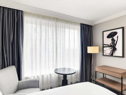 Katil atau katil-katil dalam bilik di Sofitel London Gatwick