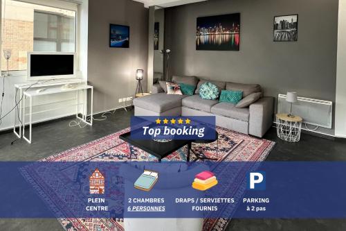 Grand Appartement, idéal pour vous, en Hypercentre