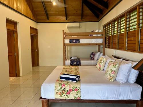 Un lugar para sentarse en Mokusiga Villas