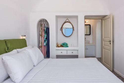 Ένα ή περισσότερα κρεβάτια σε δωμάτιο στο Ananda Retreat