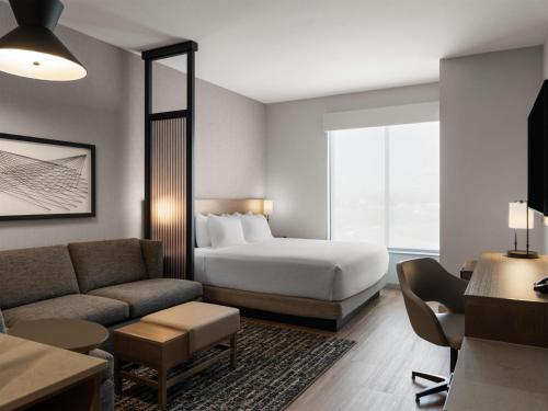 Katil atau katil-katil dalam bilik di Hyatt Place Billings