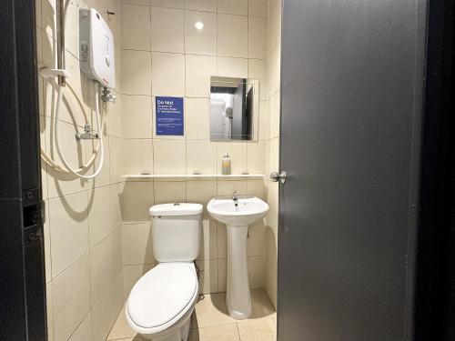 Salle de bains dans l'établissement # Hashtag Hotel - Self Check in