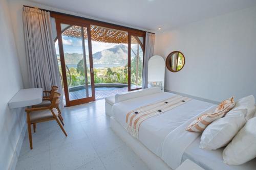 Ένα ή περισσότερα κρεβάτια σε δωμάτιο στο Pulestis Glamping