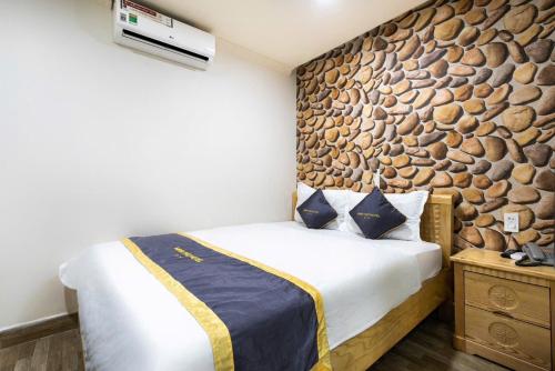 Hotel Minh Thư IIにあるベッド