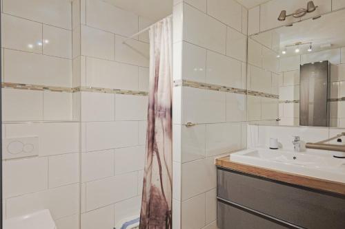 Koupelna v ubytování Big family apartment in Bamberg