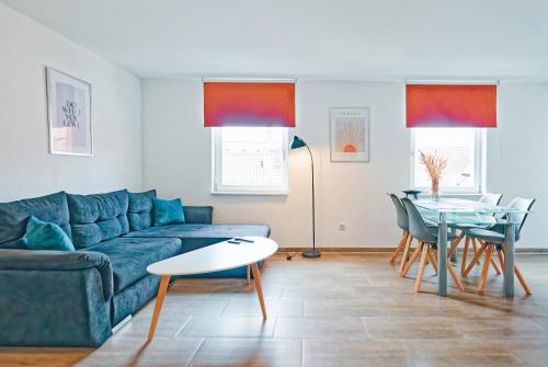 Posezení v ubytování Shining apartment in Bamberg