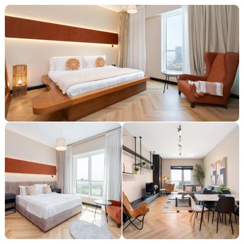 Spacious 2BR Dubai Marina & City Views