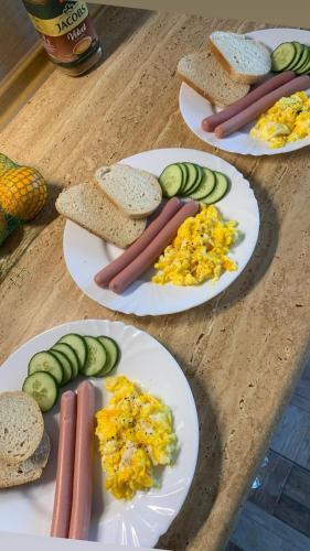 Jídlo v prázdninového domu nebo okolí