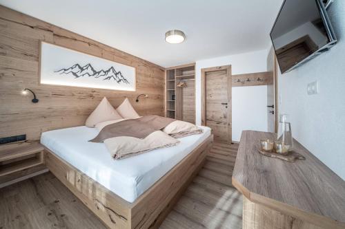 Postel nebo postele na pokoji v ubytování Auer-Fiegl