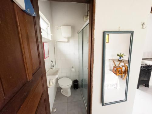 Koupelna v ubytování Coppas'cabanas