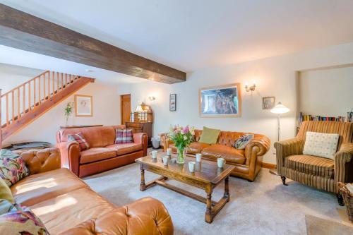 Posezení v ubytování 3 Bed in Hawes oc-r33123