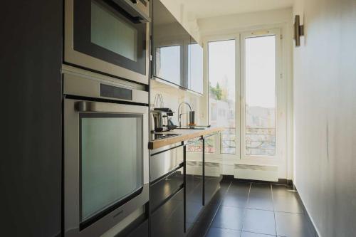 Modern flat -1BR-4P- Paris 17e