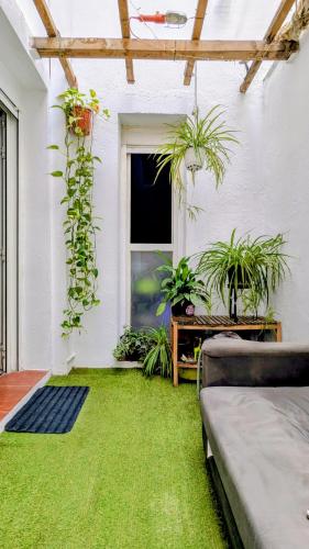 Apartamento con patio privado en Puerta de Toledo