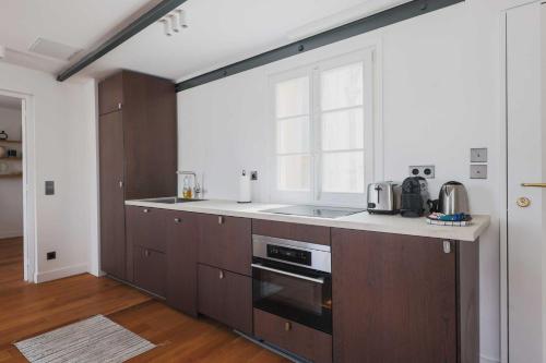 Modern Apartment -2BR-4P- Marais