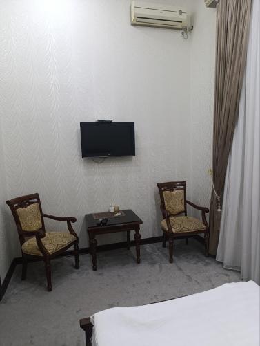 Μια τηλεόραση ή/και κέντρο ψυχαγωγίας στο Hayot Hotel Skazka
