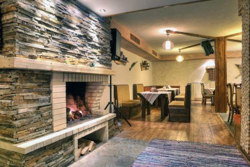 Posezení v ubytování Apart Hotel Forest Nook 3 Pamporovo