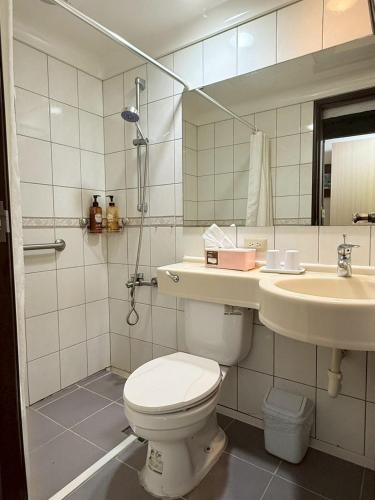 Koupelna v ubytování Da Fu Di B&B