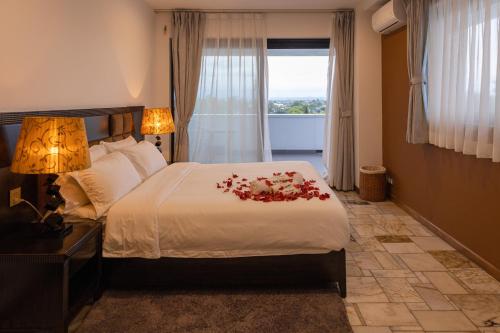 Katil atau katil-katil dalam bilik di The Streamliner Hotel Apartment