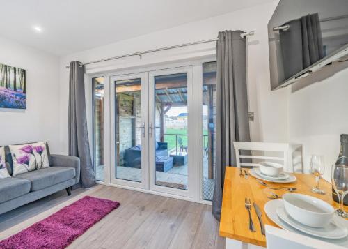Χώρος καθιστικού στο Bowbrook Lodges