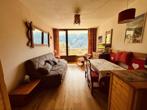 Charmant studio 4 pers, balcon Sud, proche pistes - Plan Peisey - FR-1-757-127