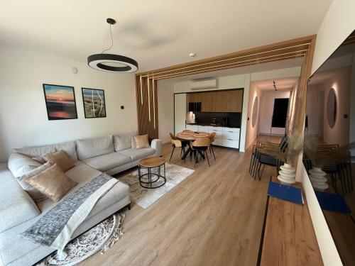 Χώρος καθιστικού στο Apartament Premium Solaris 109