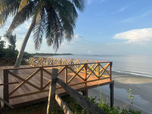 Naturlandskabet i nærheden af feriehuset