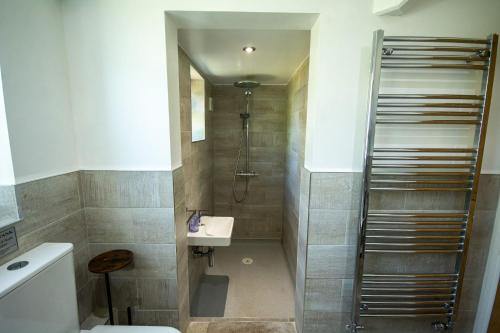 Vannituba majutusasutuses Birch Cottage