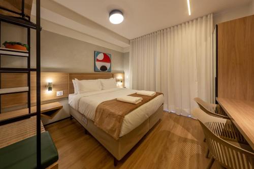 Llit o llits en una habitació de B Homy Librio