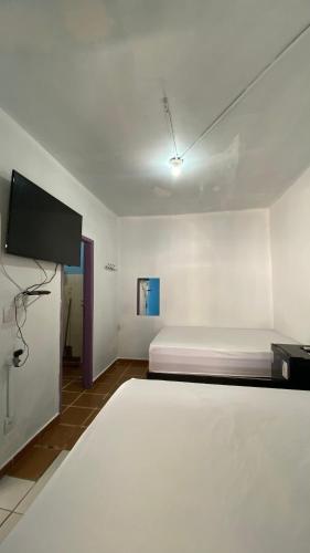 Katil atau katil-katil dalam bilik di Hotel Lider