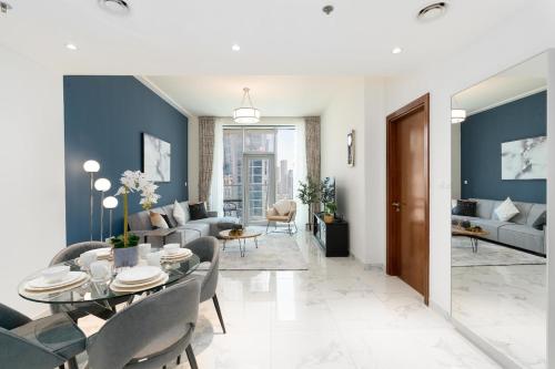 Bellaviu Holiday Homes,1BR Elegant Stay, Noora Tower, Business Bay