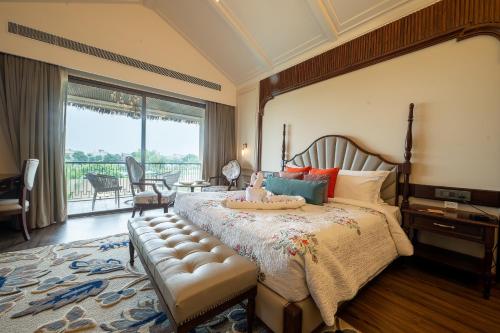 Postel nebo postele na pokoji v ubytování Siolova Resorts