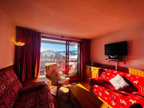 Studio cabine Les Saisies - 4 pers, 24m² - Animaux admis - FR-1-293-167