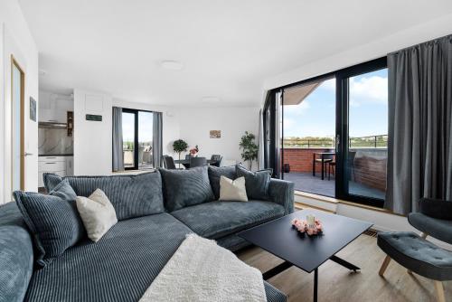Sunny apartment with terraces in Královo Pole