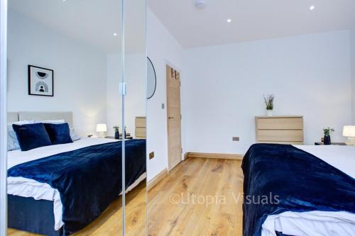 Cama o camas de una habitación en Cornwall - The Duke and Duchess