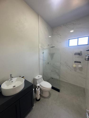 Koupelna v ubytování Vacation Villa in La Palma