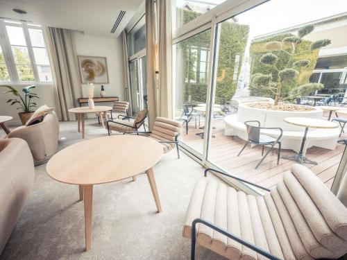 Χώρος καθιστικού στο Mercure Troyes Centre
