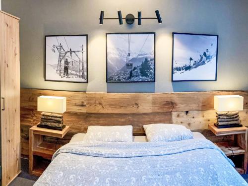 Ένα ή περισσότερα κρεβάτια σε δωμάτιο στο Apartment Dala by Interhome