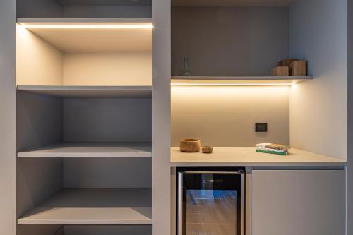 Dapur atau dapur kecil di Wake BioHotel