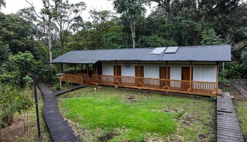 Zahrada ubytování Wekain Lodge