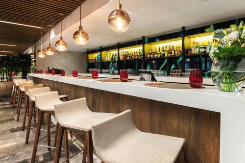 Ο χώρος του lounge ή του μπαρ στο NH Collection Merida Paseo Montejo