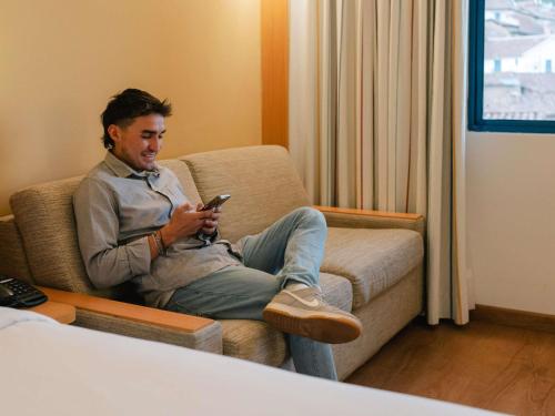 Posezení v ubytování Novotel Cusco